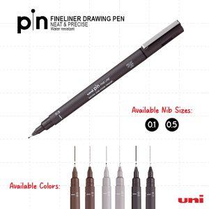 UNI PIN Fine liner Drawing Pen